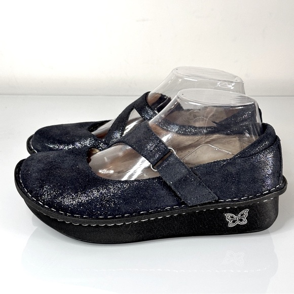 Alegria Dayna Sea Essence 37 Blue Sparkle Pro Nursing Shoe Day-250 - Picture 5 of 12